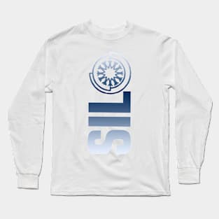 Silo emblem, Tv Series Rebecca Ferguson as Juliette Nichols fan works garphic design bay ironpalette Long Sleeve T-Shirt